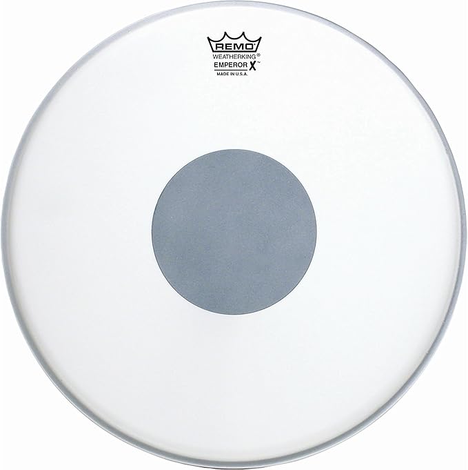 Remo Emperor X coated snare drum head for church worship music