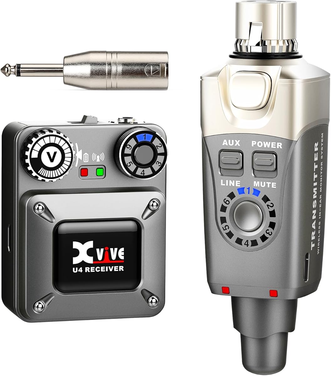 Xvive U4 wireless in-ear monitor system for worship leaders