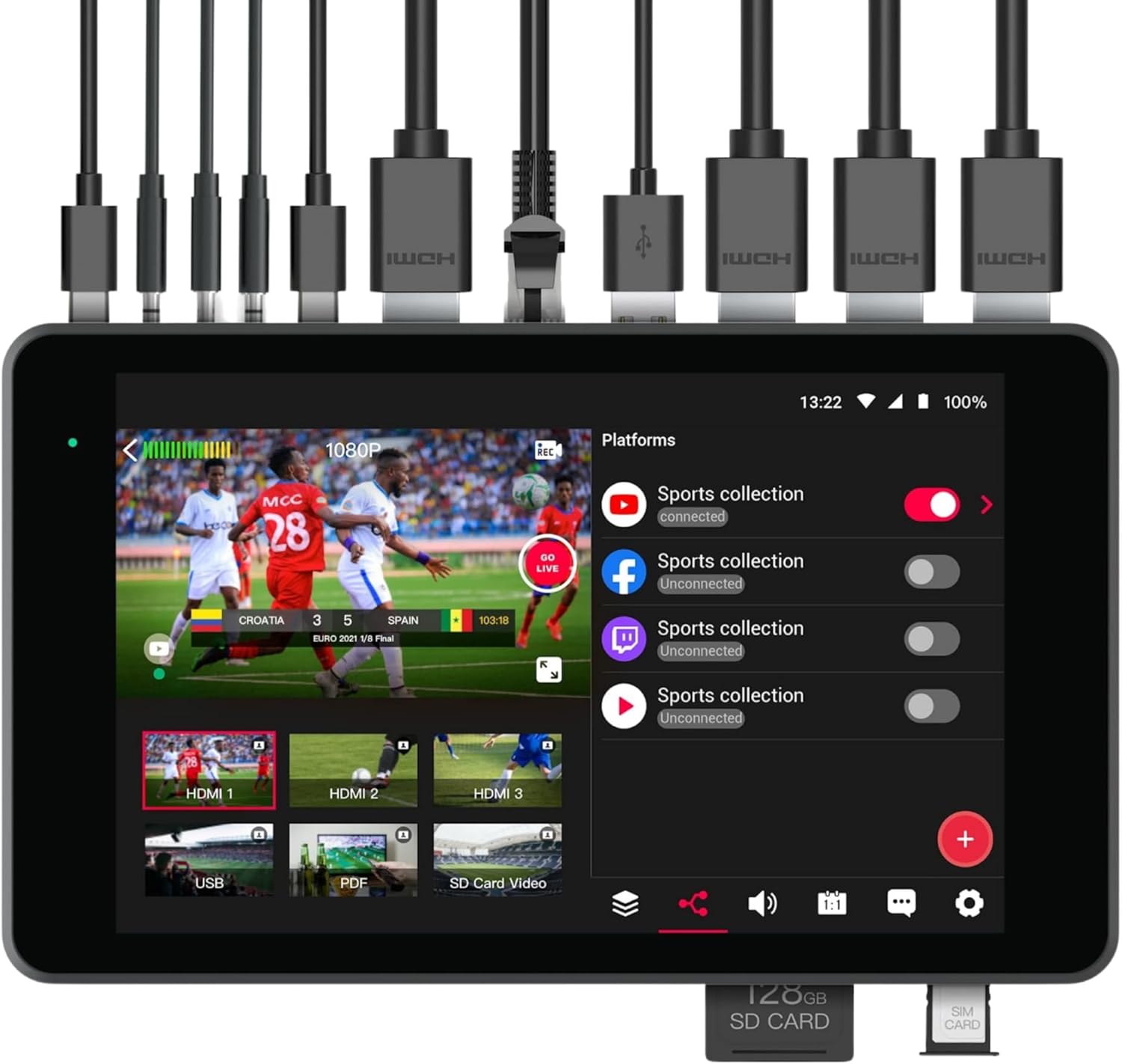 YoloLiv YoloBox Pro all-in-one portable live streaming encoder