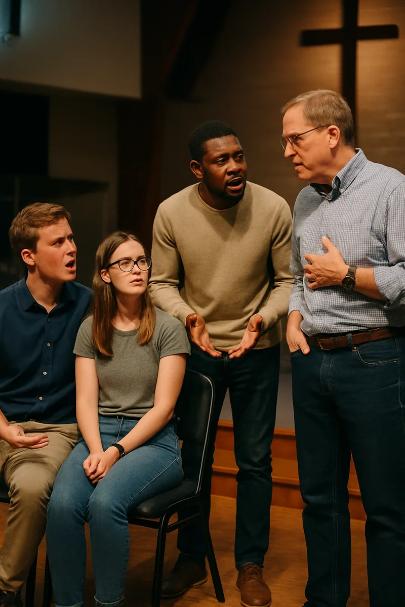 1. The Deacon Board Emergency — biblical skit illustration