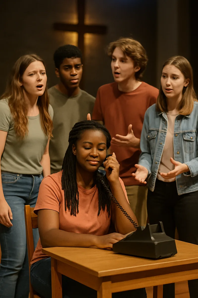1. The Excuse Hotline — biblical skit illustration