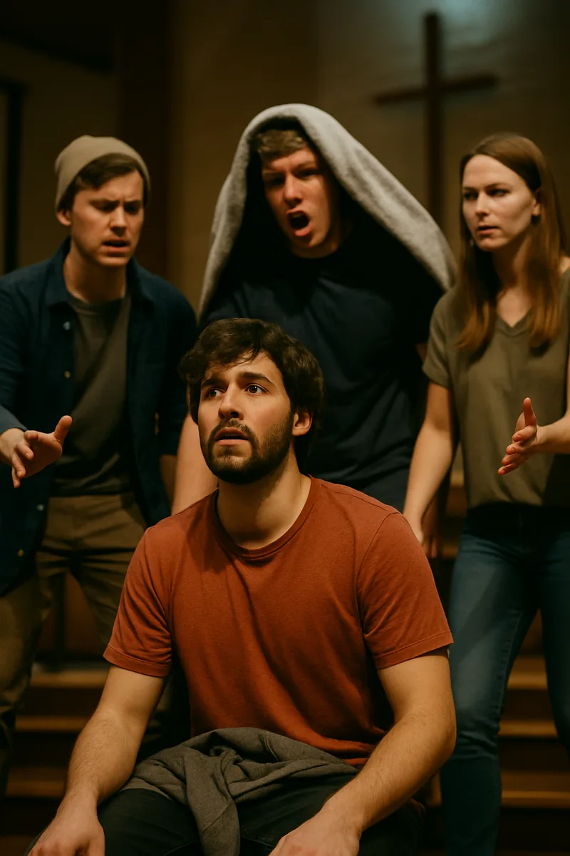 2. Jonah and the Big Fish — biblical skit illustration