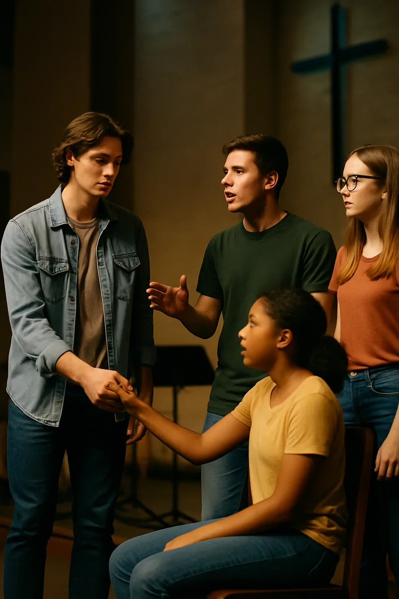 2. Light Shine — biblical skit illustration