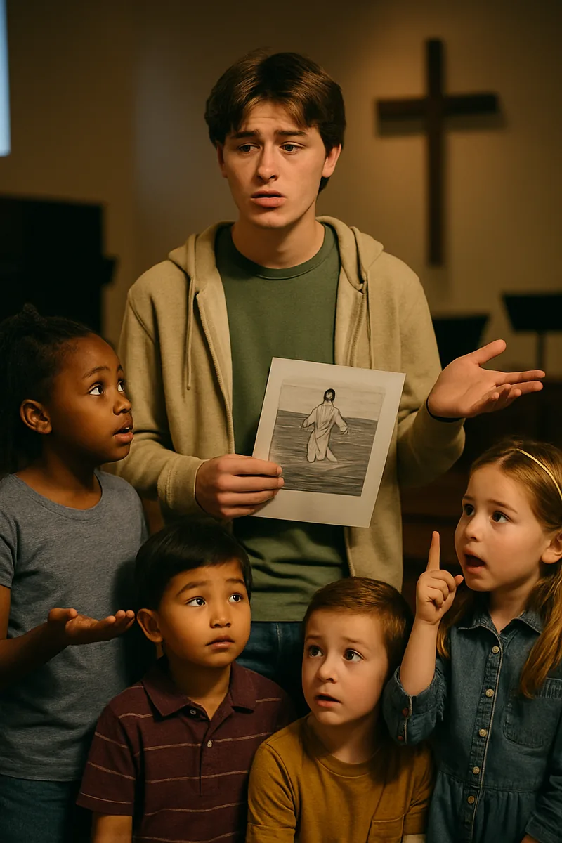 2. The Sunday School Substitute — biblical skit illustration