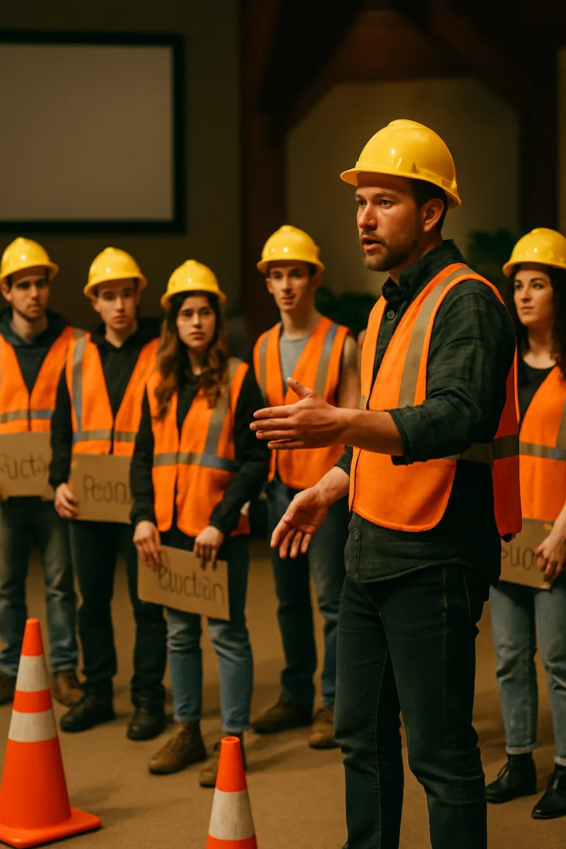 3. Make the Smooth Road Straight — biblical skit illustration