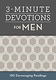 best devotionals for men — 3-Minute Devotions for Men by Barbour Staff