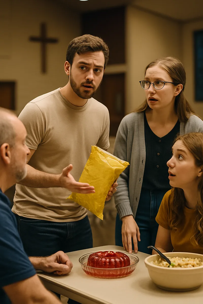 3. The Potluck Miracle — biblical skit illustration