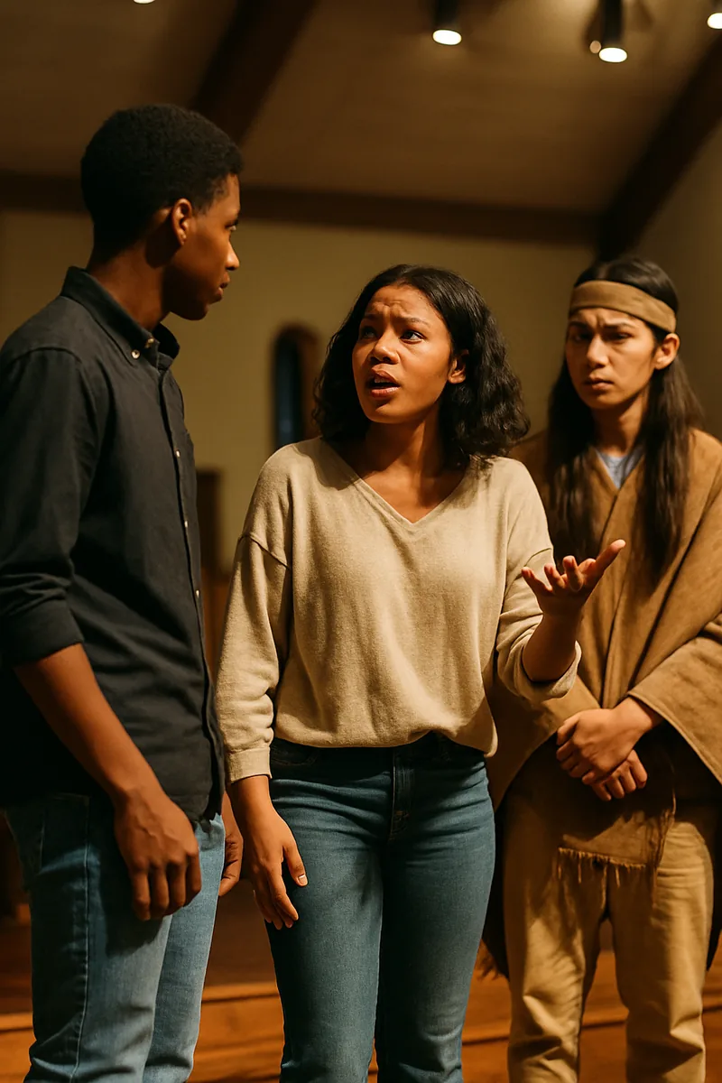 4. Voices of Freedom: African & Native Histories — biblical skit illustration