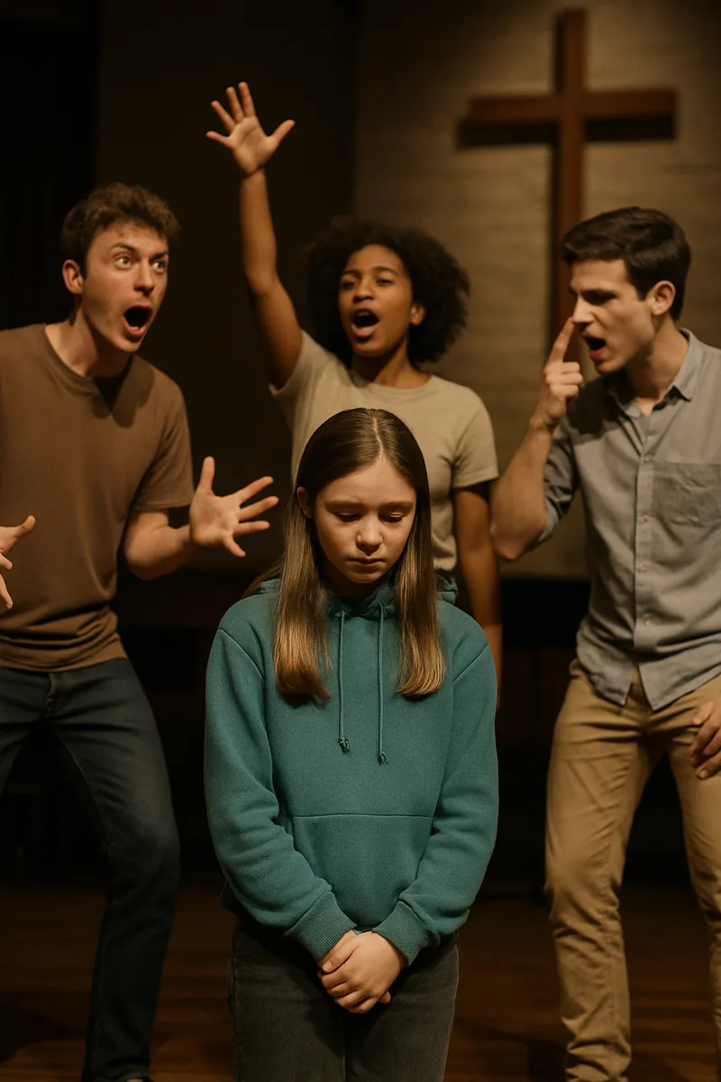 5. The Body of Christ Talent Show โ biblical skit illustration