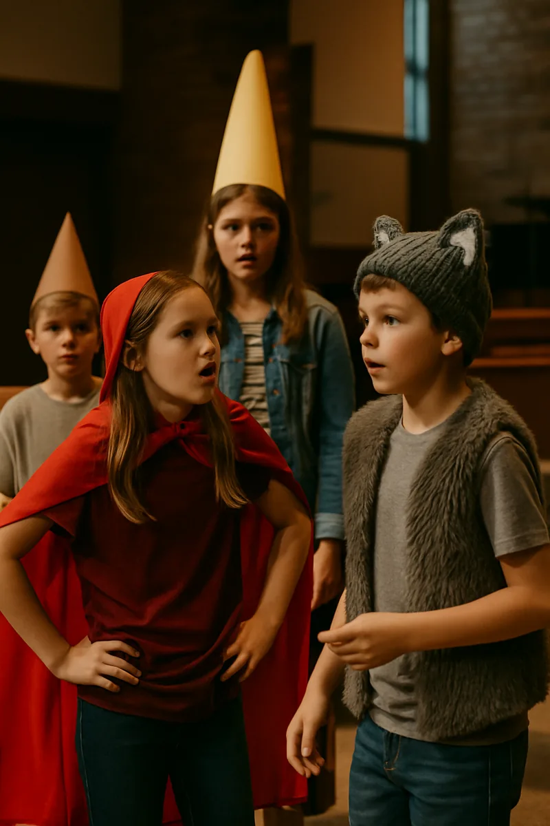 5. The Great Fairy Tale Mash-Up — biblical skit illustration