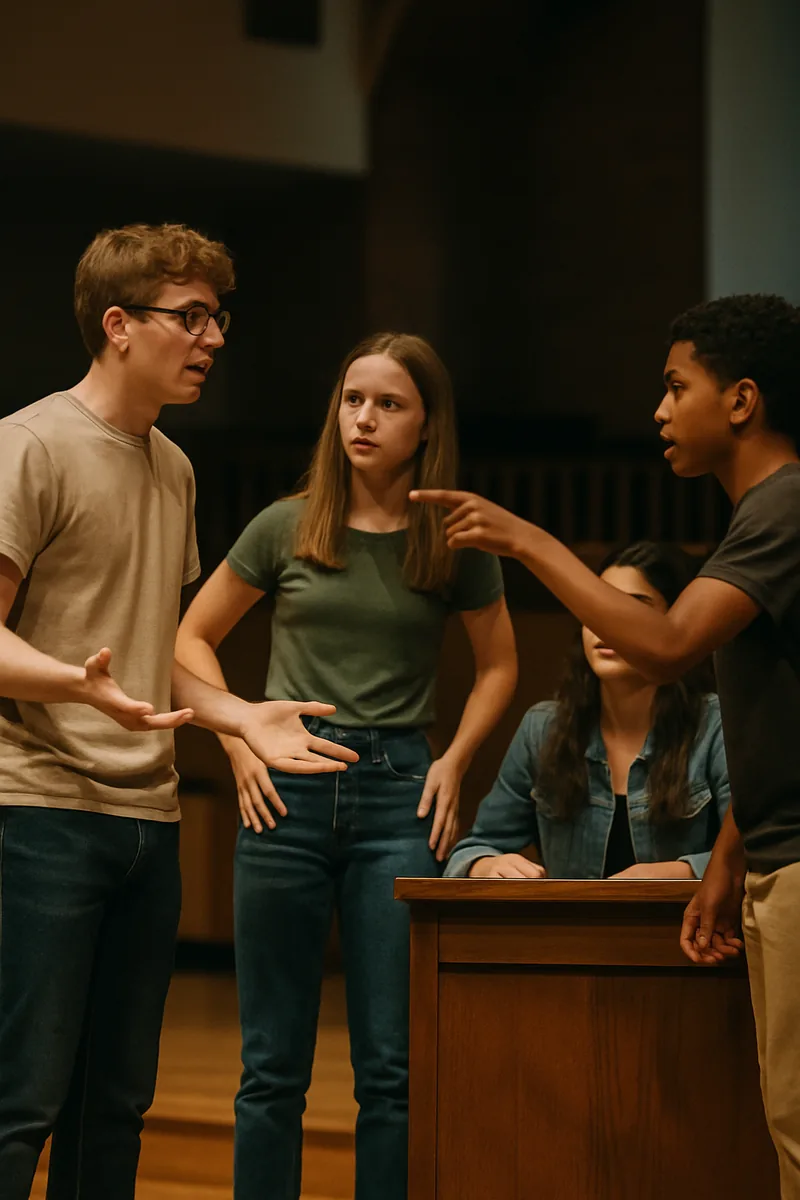 5. The Science Trial — biblical skit illustration