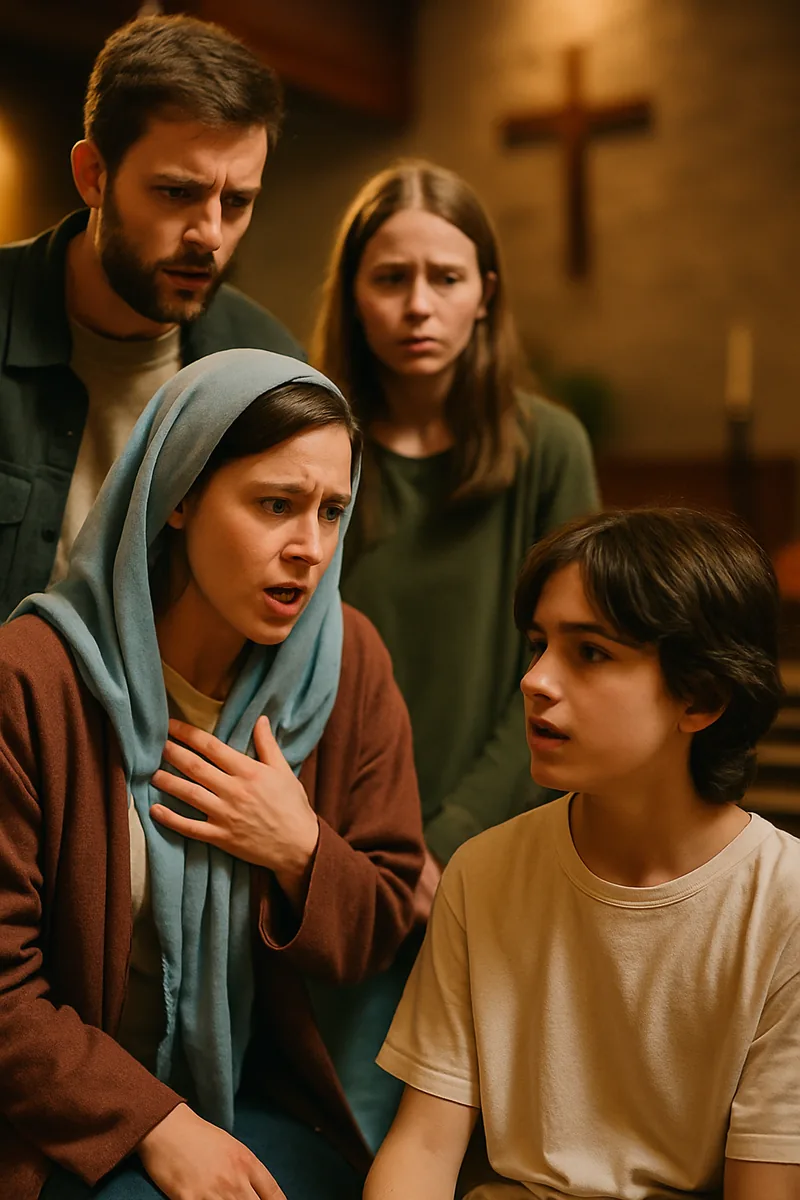 6. Jesus Lost and Found in the Temple — biblical skit illustration