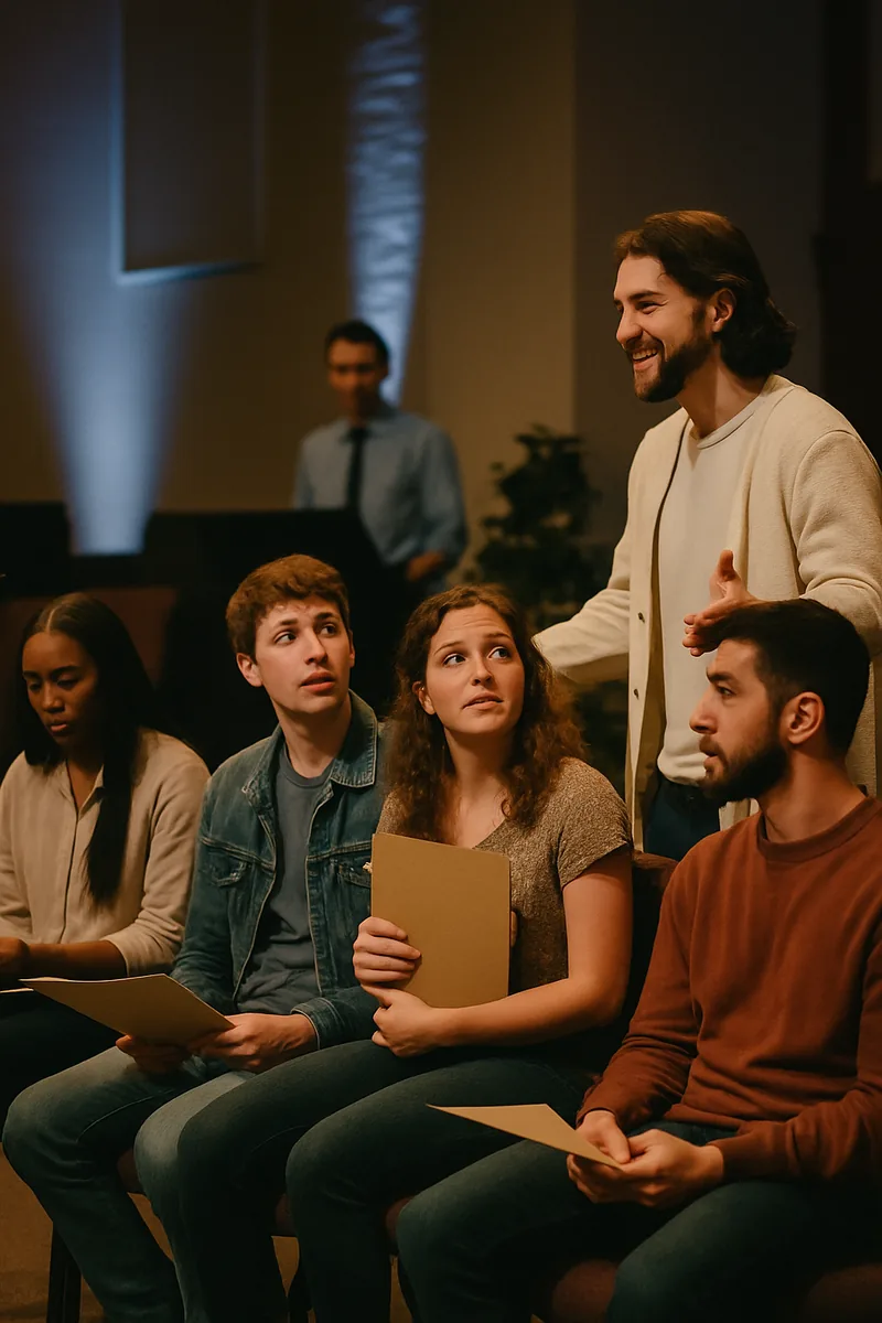 6. The Job Interview With God — biblical skit illustration
