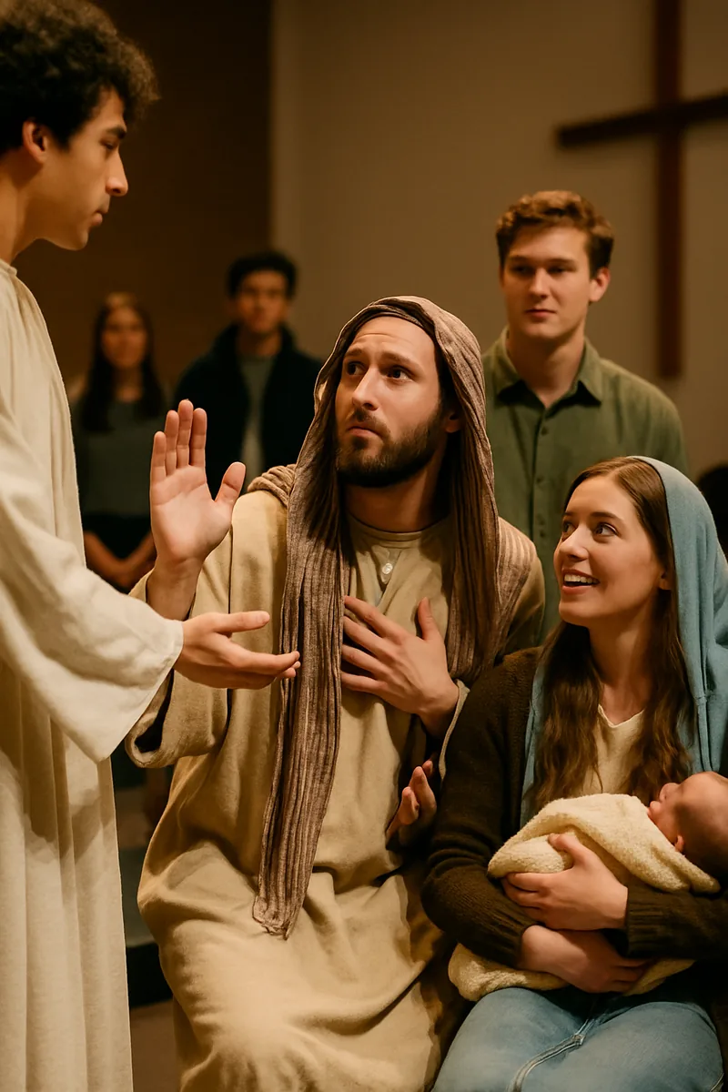 7. This Is My Son: From Zechariah to Jordan — biblical skit illustration