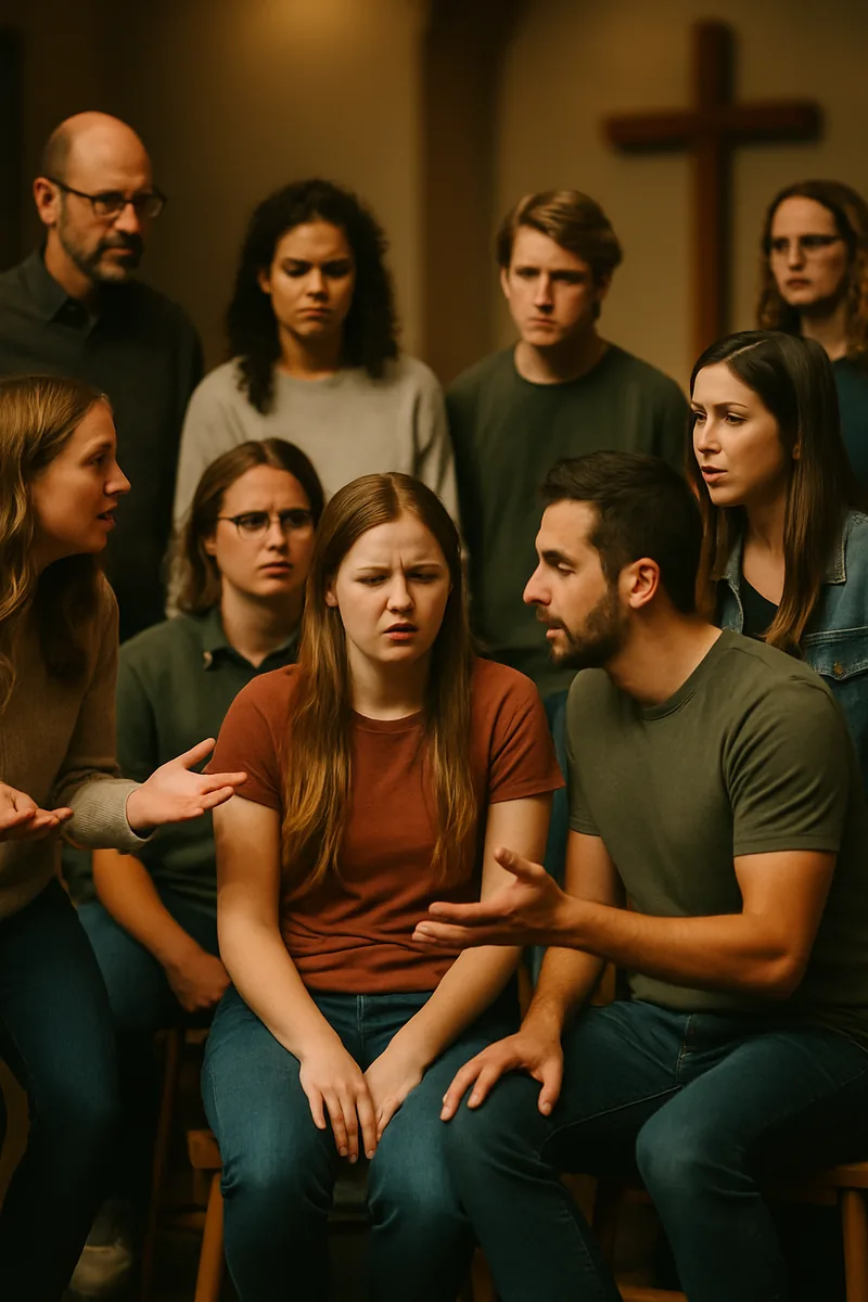 7. When Love Is Tested — biblical skit illustration