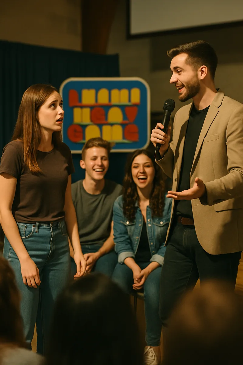 8. Kingdom of Heaven Game Show โ biblical skit illustration