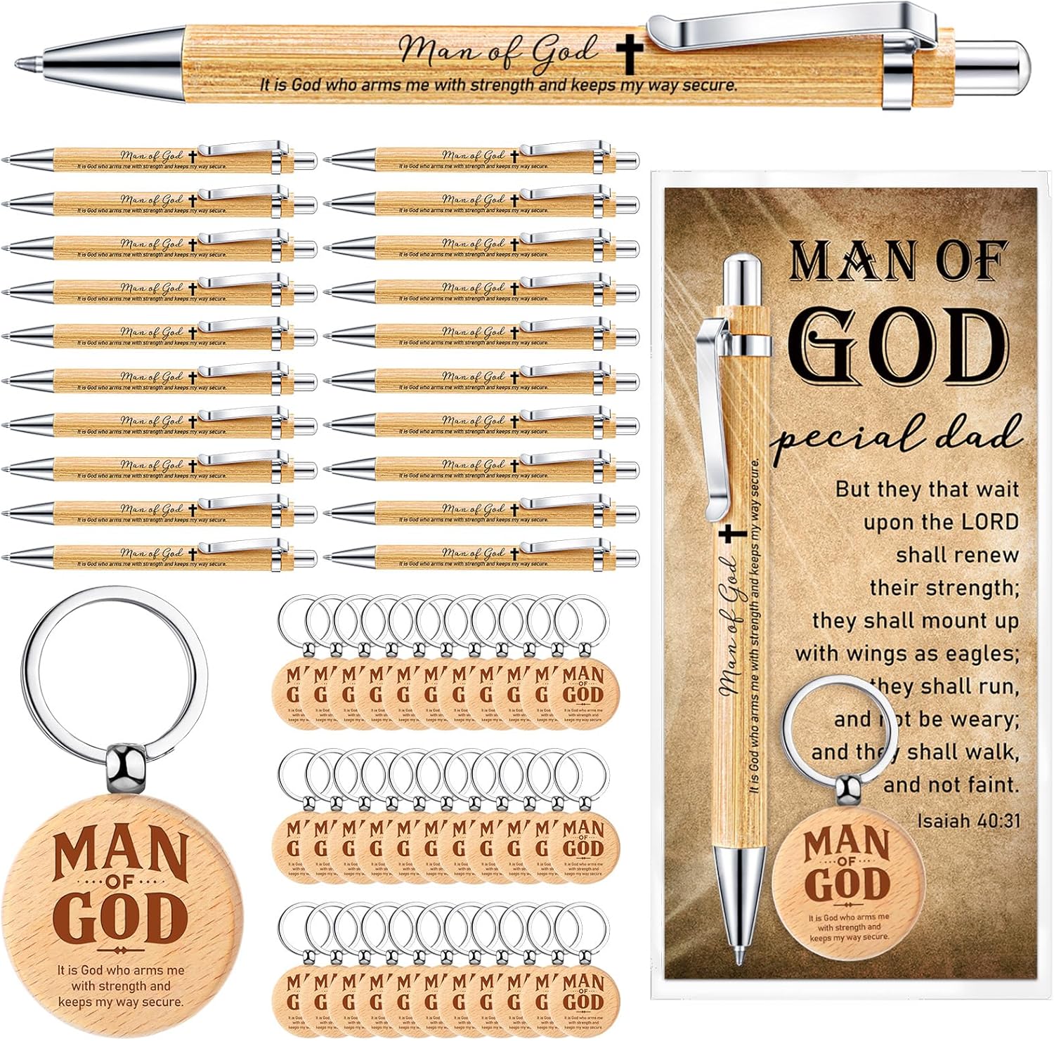 Chiisong Man of God Bulk Gift Set — Christian Father's Day gifts for churches