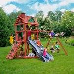 playground equipment for churches — Gorilla Playsets Double Down Ii