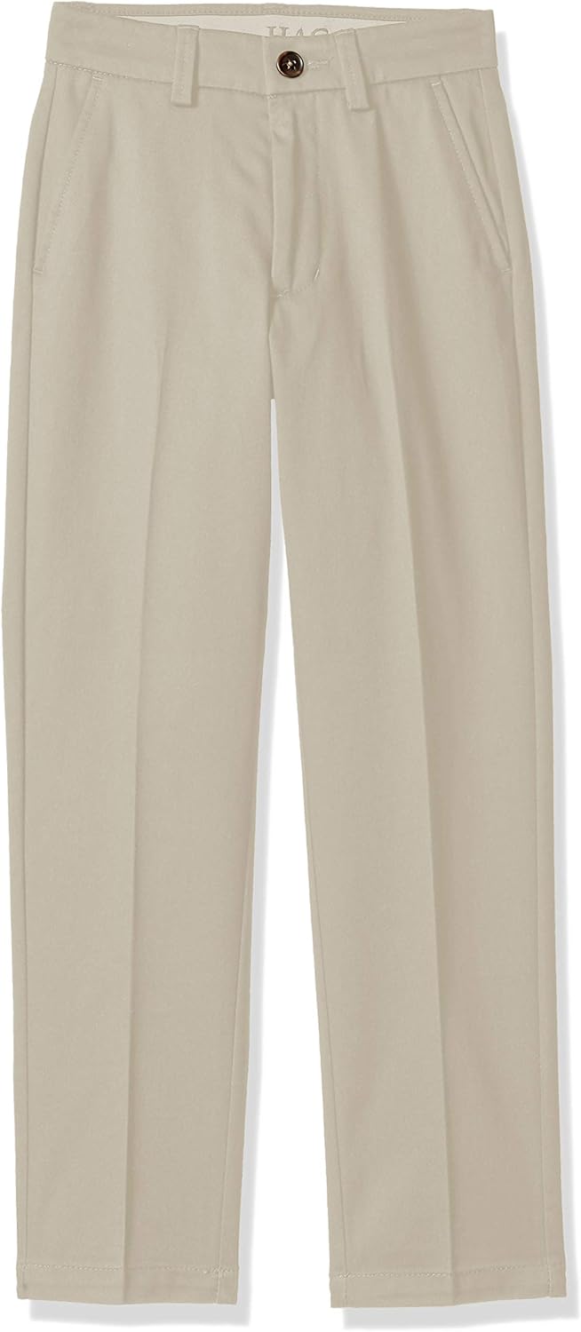 teenage outfit ideas for church — Haggar Youth Slim No Iron Khaki Pant