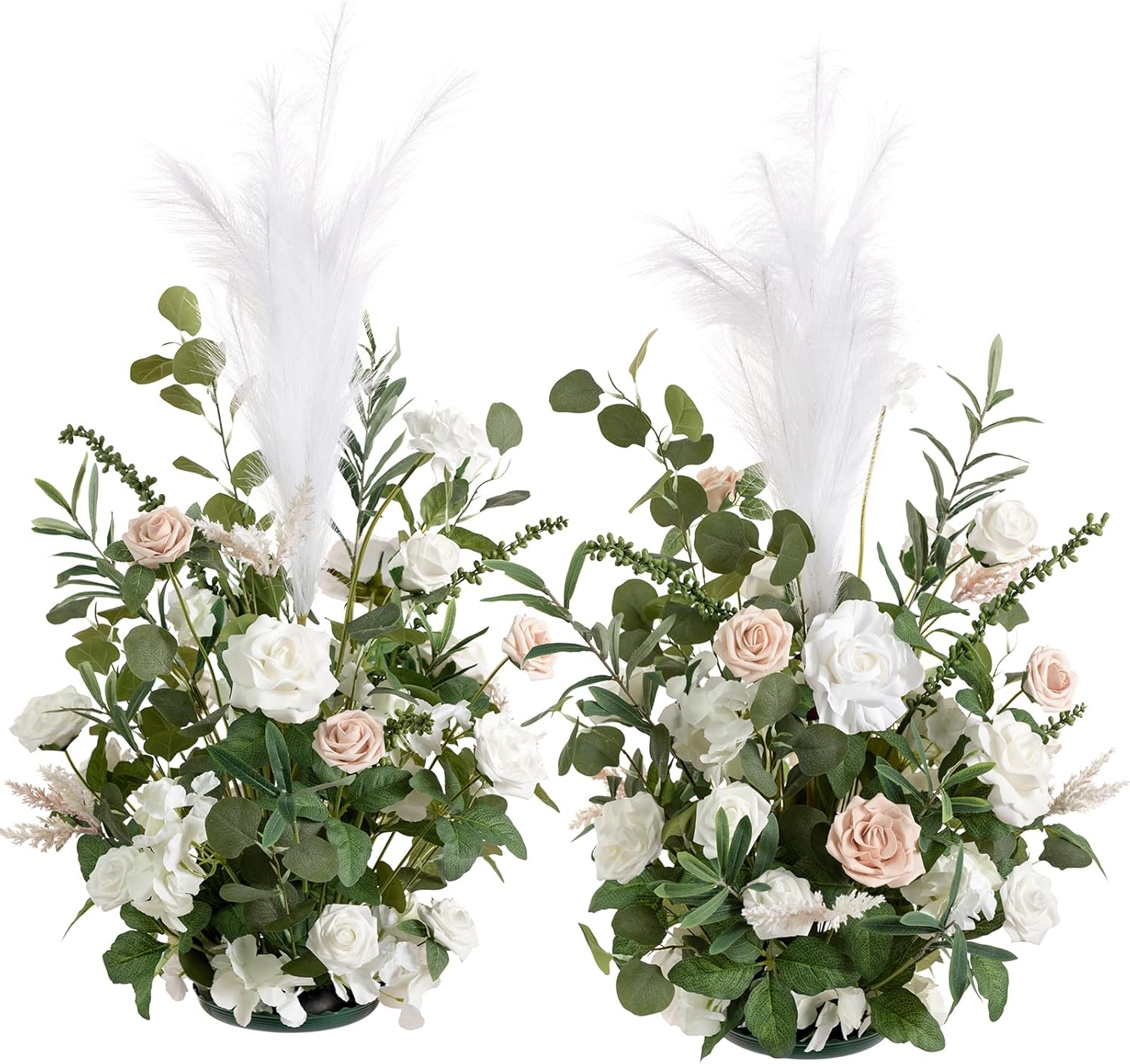 elegant church wedding decoration ideas — Ling's Moment Altar Flowers