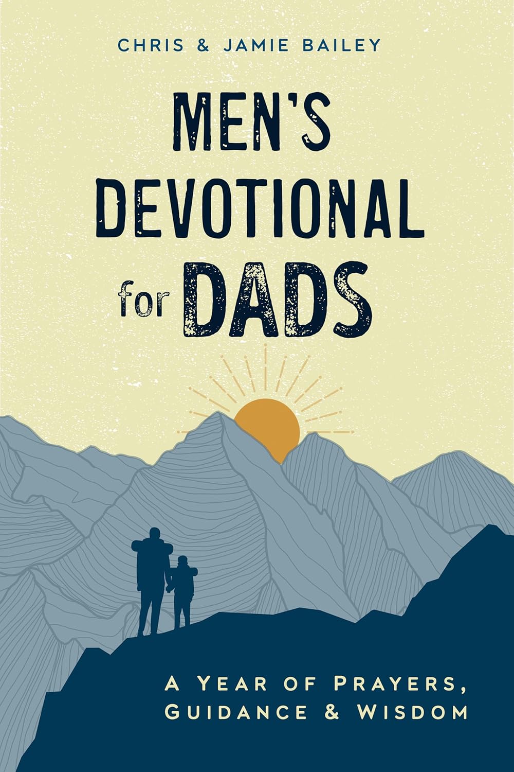 Men's Devotional for Dads book — inspirational book for Christian fathers