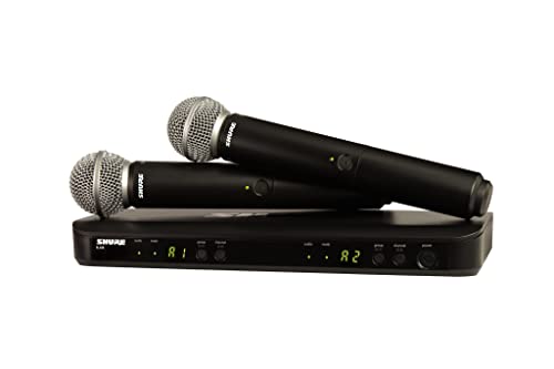 Shure BLX288 SM58 wireless microphone system for church worship